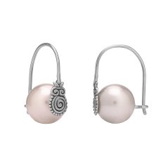 Shell Silver Earrings