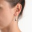 Dew pearl earrings – dark pearl