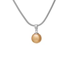 Gold pearl pendant south sea