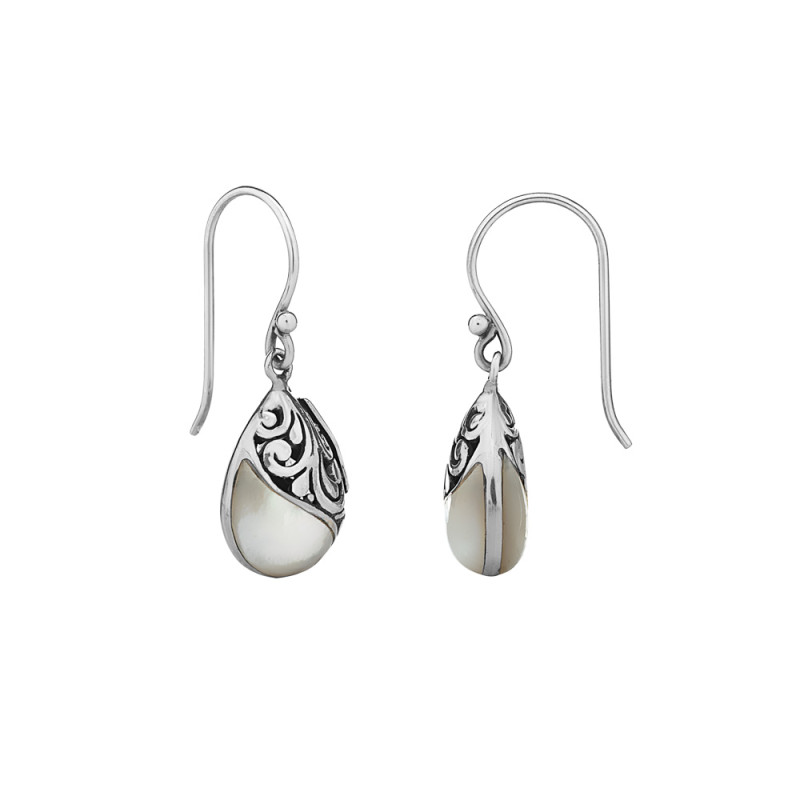 Cercei din argint cu mamă de perle - Metal prețios: Argint sterling (925)