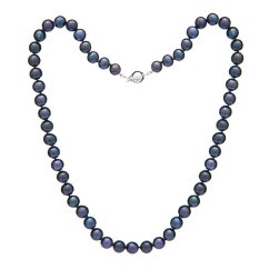 Colier de perle Mutiara 7,5 AA, perle medii - întuneric