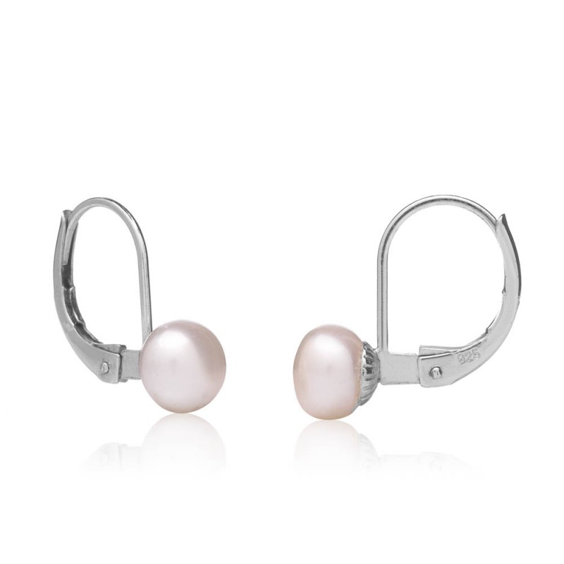 Pearl earrings 8 AA Conti