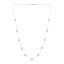 Collier avec perles baroques ajustables