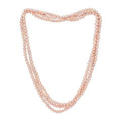Lange Perlenkette 6,5 AA