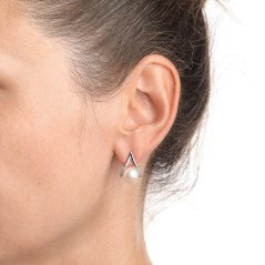 Moti Pearl Earrings