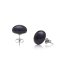 Pearl Stud Earrings 9 AA - Colour: Dark, Precious metal: Rhodium-plated silver (925)