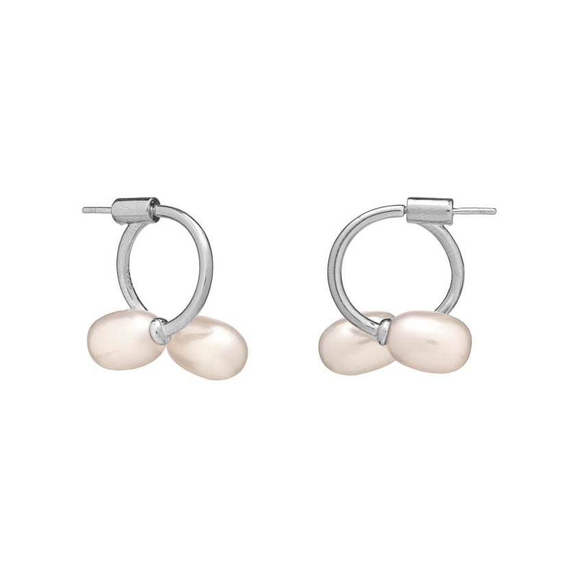 Cercei cu perle Doble