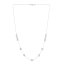 Collier avec perles baroques ajustables