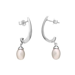 Moon Pearl Earrings