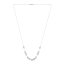 Collier avec perles baroques ajustables