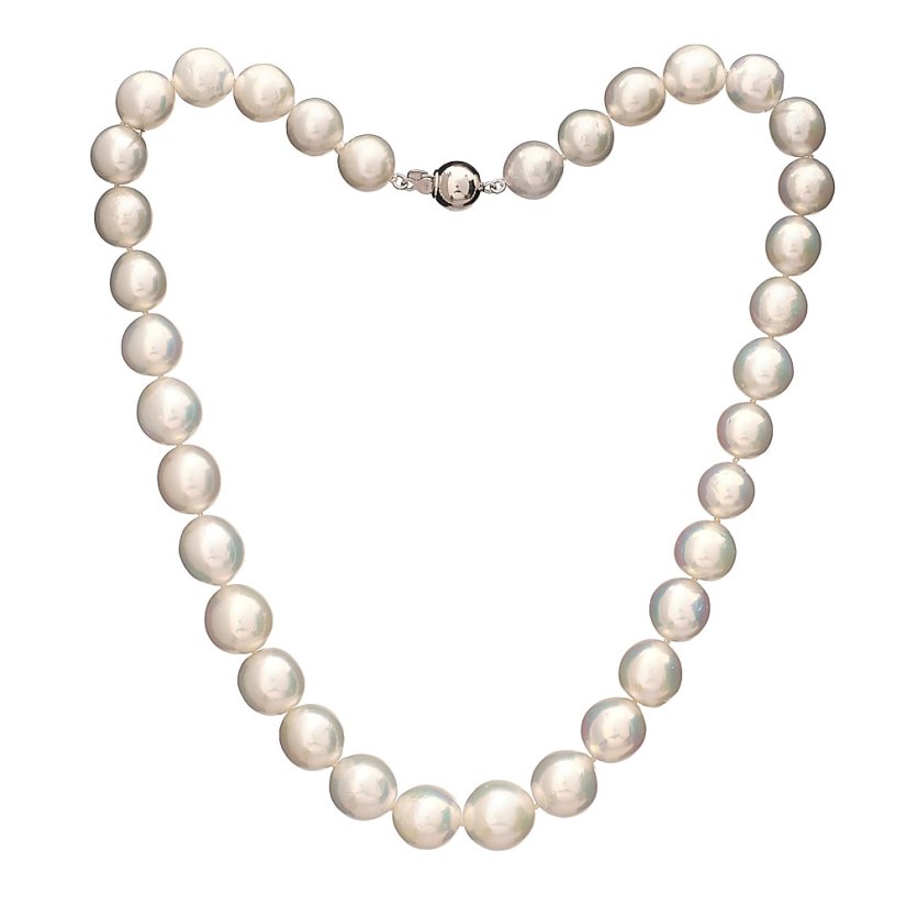 Colier cu perle gradient 11-14 AAA
