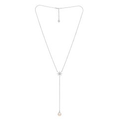 Halskette mit Stern und Perle