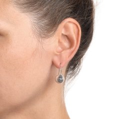 Shell Silver Earrings