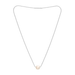 Perła na stalowym łańcuszku 10 AA