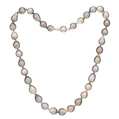 Tahitian Pearl Necklace D24 Multicolor
