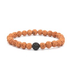 Náramek Rudraksha