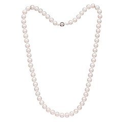 Colier de perle Mutiara 6 AAA – alb