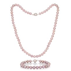 Perlen Schmuckset Mutiara Kecil 6 AA rosa