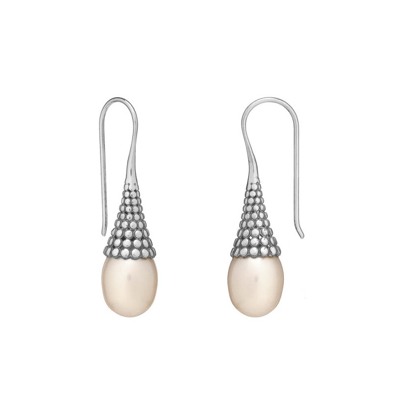 Pearl earrings Drop