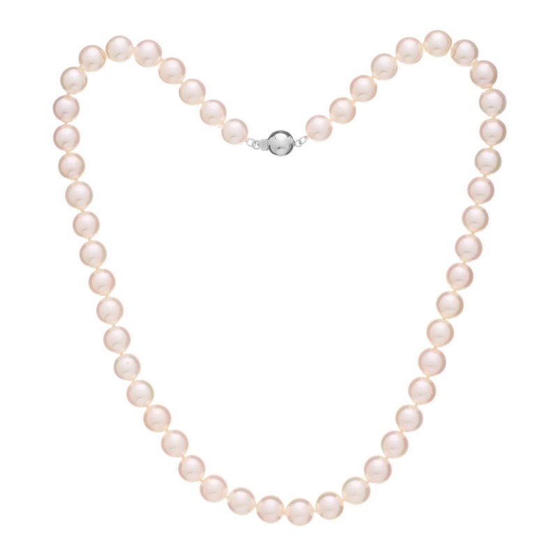 Akoya Hanadama Pearl Set 8.5 with Pearl Stud Earrings