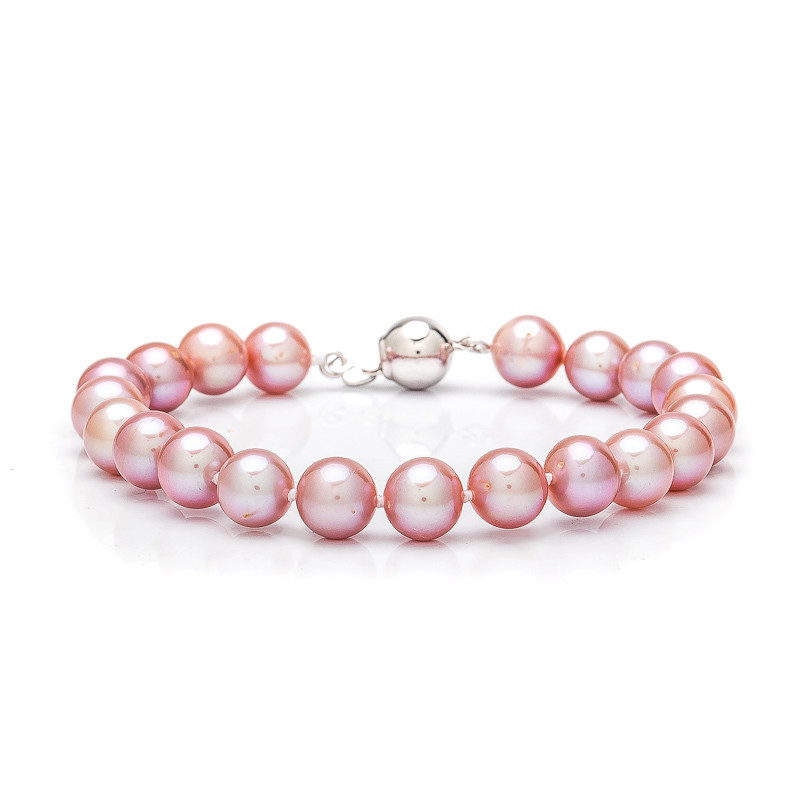 Perlenarmband 7,5 AA rosa Perlenarmband 7,5 AA rosa