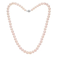 Colier cu perle Akoya 6-8 AAA+ gradate