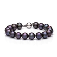 Pearl bracelet Mutiara 9,5 AA dark