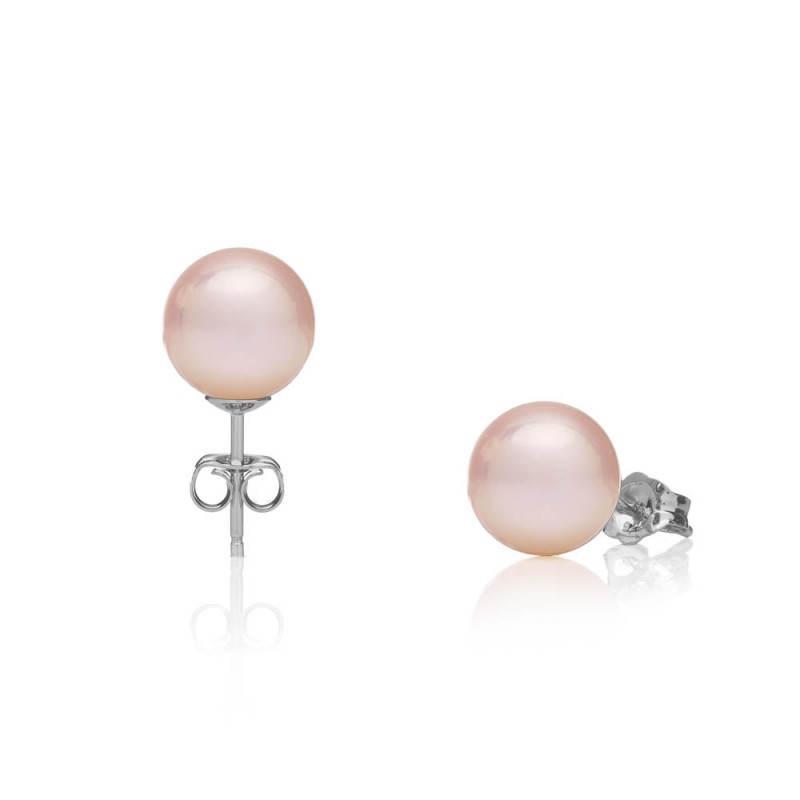 Akoya Hanadama Pearl Set 8.5 with Pearl Stud Earrings