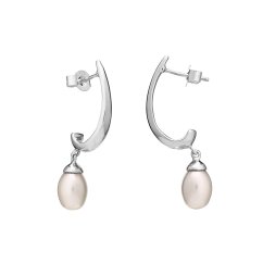 Moon Pearl Earrings