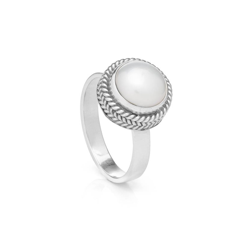 Pierścionek z perłą Rantai