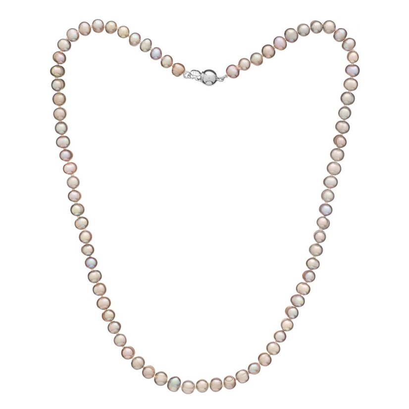 Perlenkette 5,5 AA grau Perlenkette 5,5 AA grau