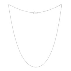 White Gold Anker Chain