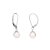 Pendientes de perlas Akoya de oro 6,5 AAA+ Continental