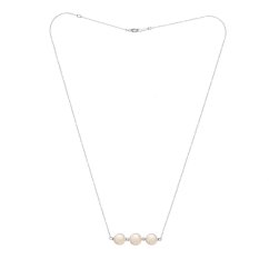 Collier de perles Akoya sur chaîne 7,5 AAA