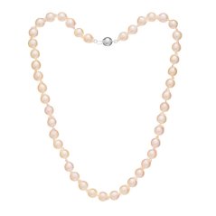 Colier de perle albe baroce Akoya 8 baroque
