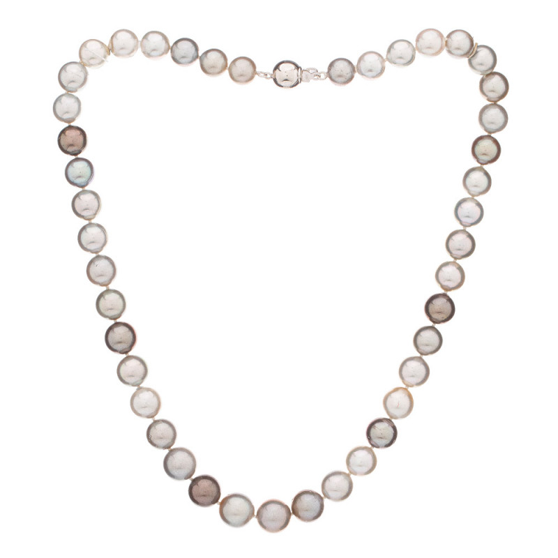 Colier Tahiti 9 B/C - Culoare: Multicolor, Metal prețios: Argint rodiat (925), Lungimea colierului: 44 cm Colier Tahiti 9 B/C - Culoare: Multicolor, Metal prețios: Argint rodiat (925), Lungimea colierului: 44 cm