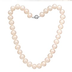 Collar de perlas 12 AAA blanco