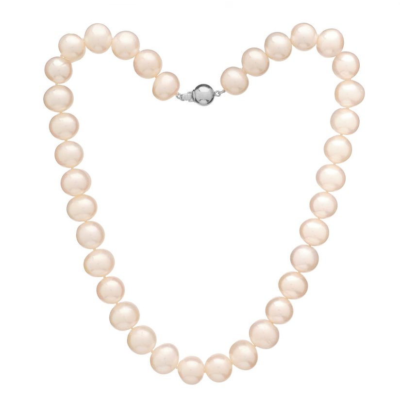 Perlenkette 12 AAA weiß