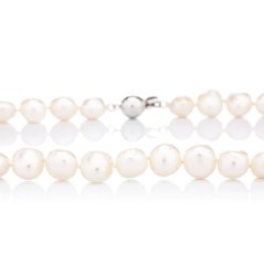Pearl necklace 7 mm – nugget pearls