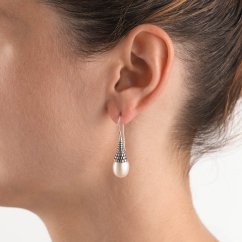 Pendientes de perlas Gota