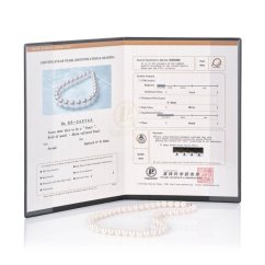 Set de perle Akoya Hanadama 8,5 cu cercei Continental