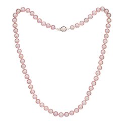 Pearl necklace 6.5 AA pink