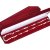 Dark red velvet bracelet box.