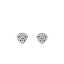 Cercei stud filigran Hati - Metal prețios: Argint sterling (925)