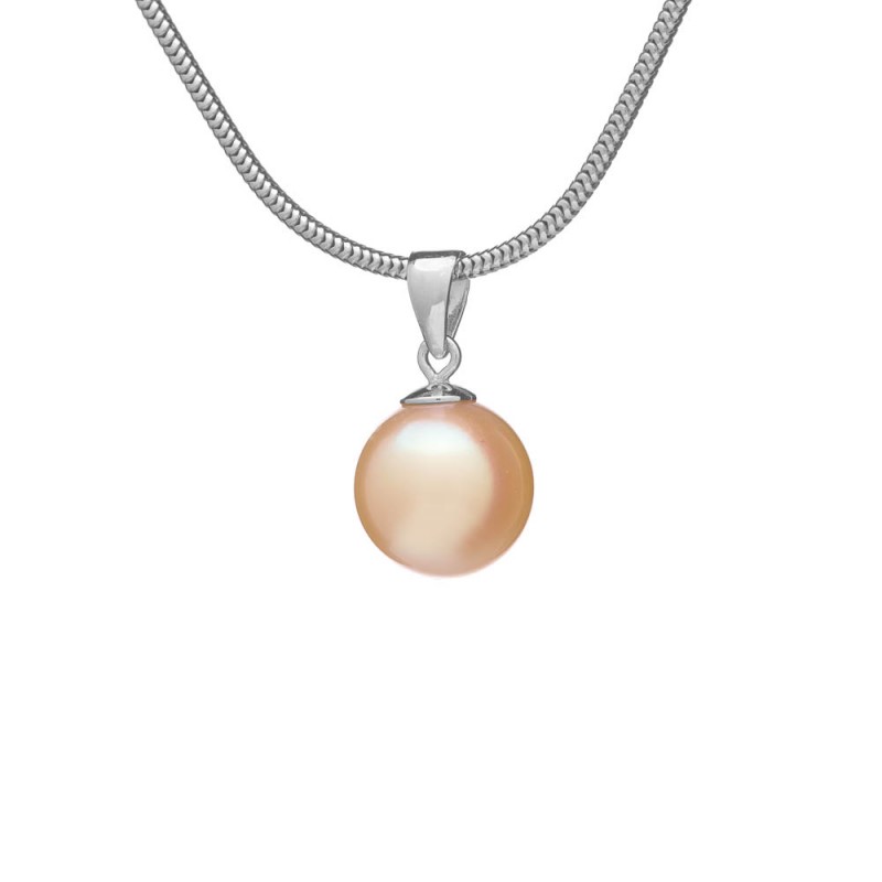 Súprava South Sea zlato-biele náušnice a prívesok 9 AAA - Farba: Zlatá, Drahý kov: Zlato 14K (585)