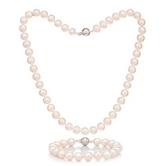 Pearl Set – Necklace and Bracelet 9 AA