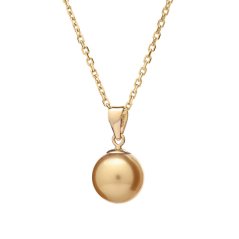 Colgante South Sea 8 AAA – perla dorada