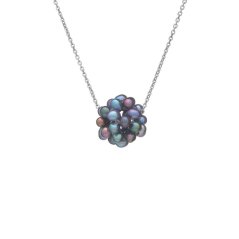 Dark Pearl Ball Pendant