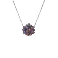 Dark Pearl Ball Pendant