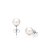 Boucles d'oreilles perles Akoya 8 AAA